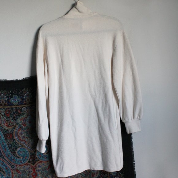 Zara 3/4 Zip Sweater Dress Size Small - Picture 3 of 5